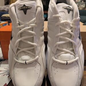 Nike T-Lite III Leather Men's White Athletic Shoes